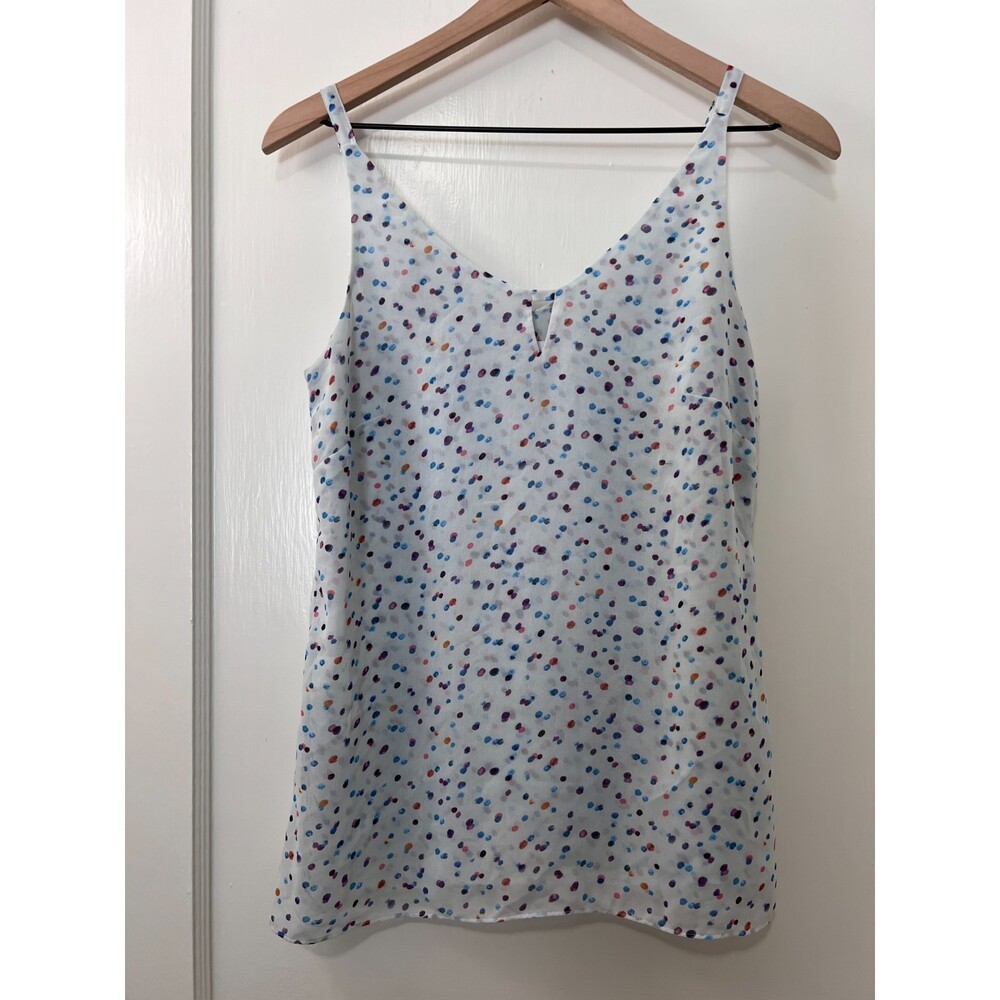 Cabi Women's Confetti Cami Polka Dot V-Neck Tank Top Style 5231 Size XS